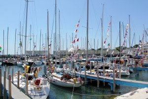 After the Race - Mackinac Harbor 1
